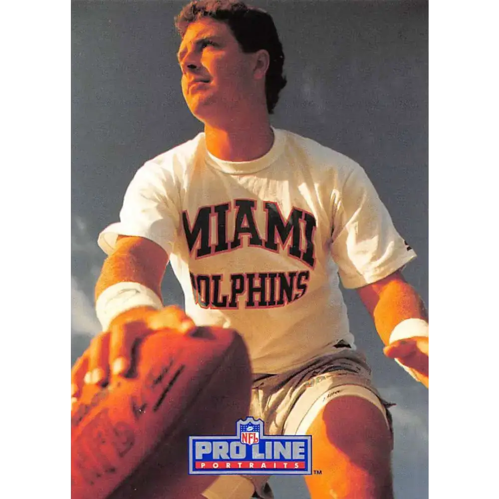 1991 Pro Line Portraits #159 Dan Marino EX-NM Miami Dolphins Football Card - Football Card Single
