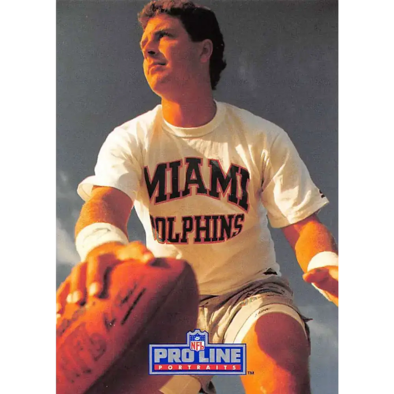 1991 Pro Line Portraits #159 Dan Marino EX-NM Miami Dolphins Football Card - Football Card Single