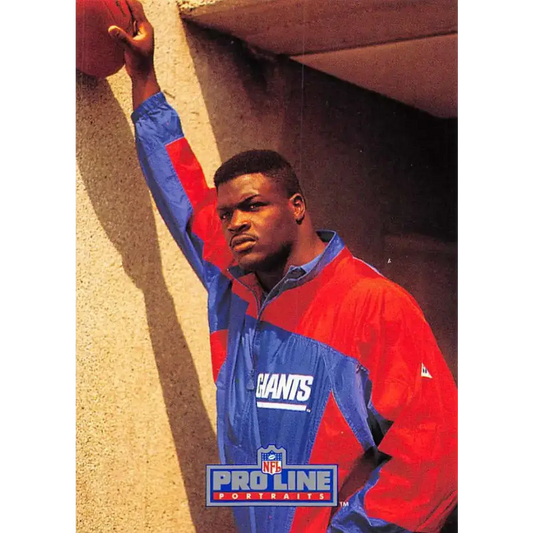 1991 Pro Line Portraits #16 Jarrod Bunch EX-NM RC Rookie New York Giants Football Card - Football Card Single