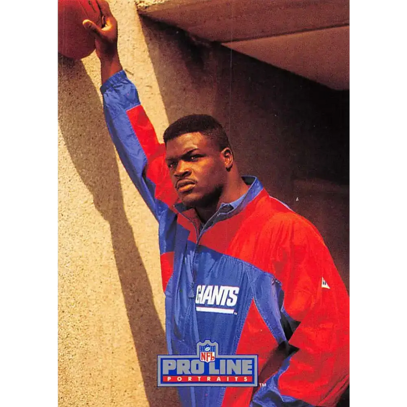 1991 Pro Line Portraits #16 Jarrod Bunch EX-NM RC Rookie New York Giants Football Card - Football Card Single