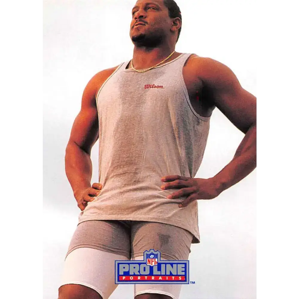 1991 Pro Line Portraits #175 Eugene Lockhart EX-NM New England Patriots Football Card - Football Card Single