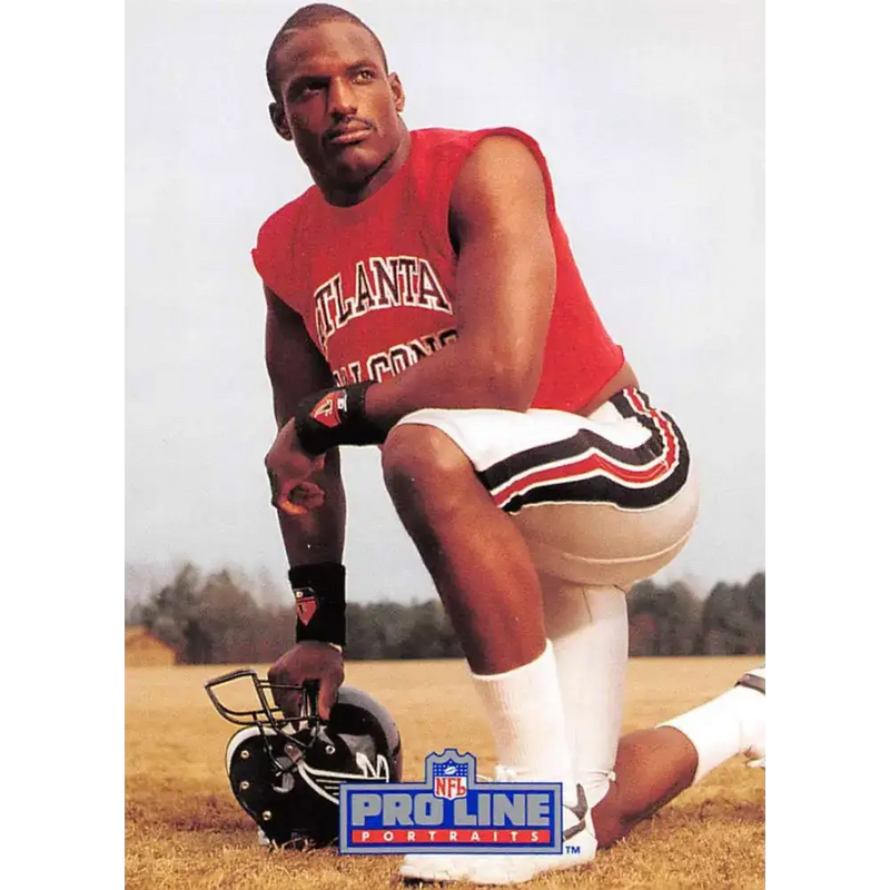 1991 Pro Line Portraits #177 Keith Jones EX-NM Atlanta Falcons Football Card - Football Card Single
