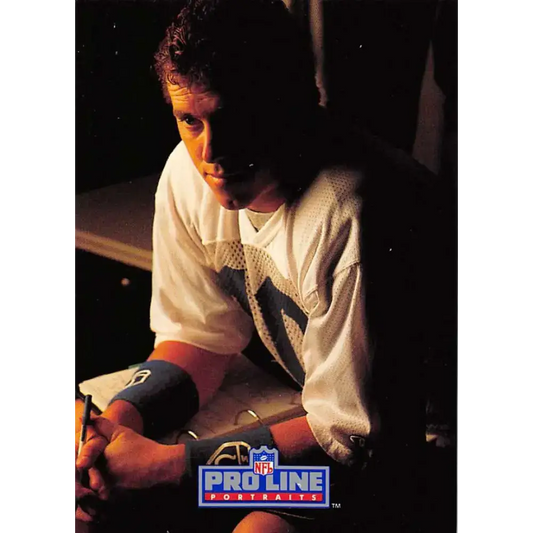 1991 Pro Line Portraits #178 Jack Trudeau EX-NM Indianapolis Colts Football Card - Football Card Single