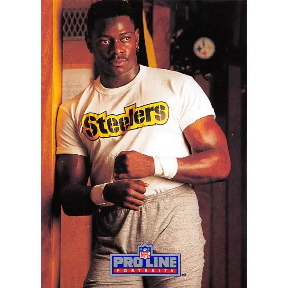 1991 Pro Line Portraits #184 Tim Worley EX-NM Pittsburgh Steelers Football Card - Football Card Single