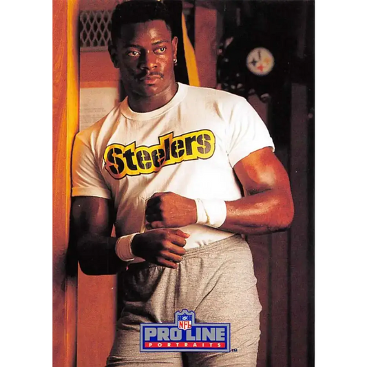 1991 Pro Line Portraits #184 Tim Worley EX-NM Pittsburgh Steelers Football Card - Football Card Single