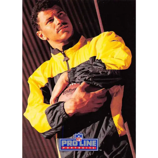 1991 Pro Line Portraits #199 Rod Woodson EX-NM Pittsburgh Steelers Football Card - Football Card Single