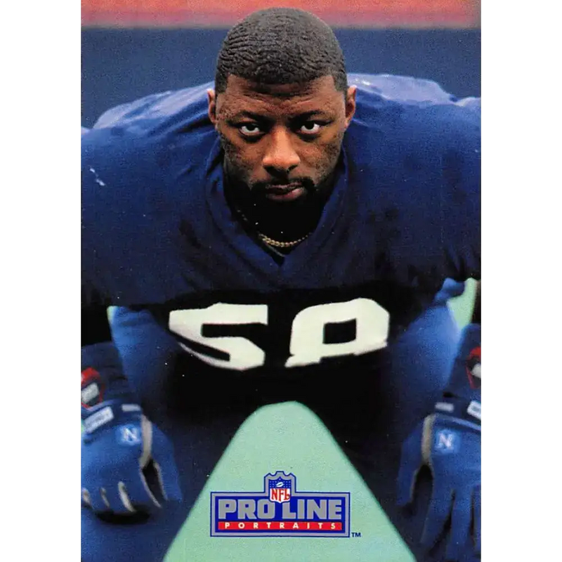 1991 Pro Line Portraits #2 Carl Banks EX-NM New York Giants Football Card - Football Card Single