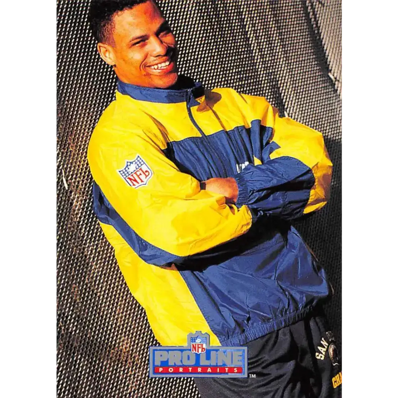 1991 Pro Line Portraits #200 Anthony Miller EX-NM San Diego Chargers Football Card - Football Card Single