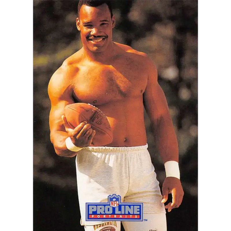 1991 Pro Line Portraits #203 Charles Mann EX-NM Washington Redskins Football Card - Football Card Single