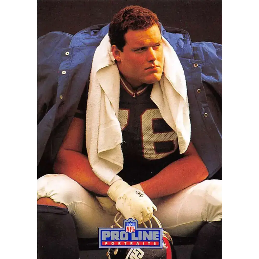 1991 Pro Line Portraits #206 Jumbo Elliott EX-NM New York Giants Football Card - Football Card Single