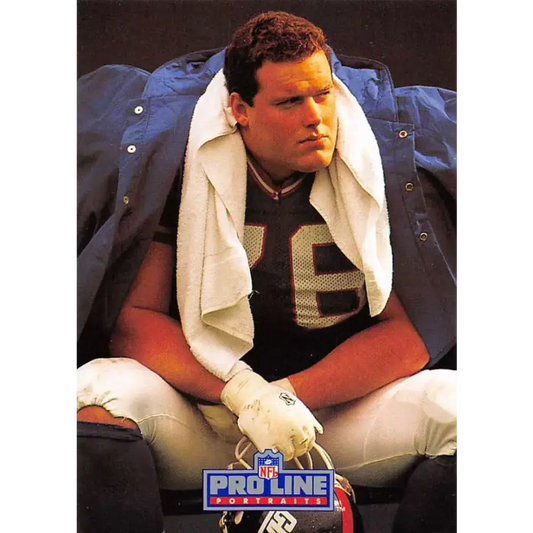 1991 Pro Line Portraits #206 Jumbo Elliott EX-NM New York Giants Football Card - Football Card Single