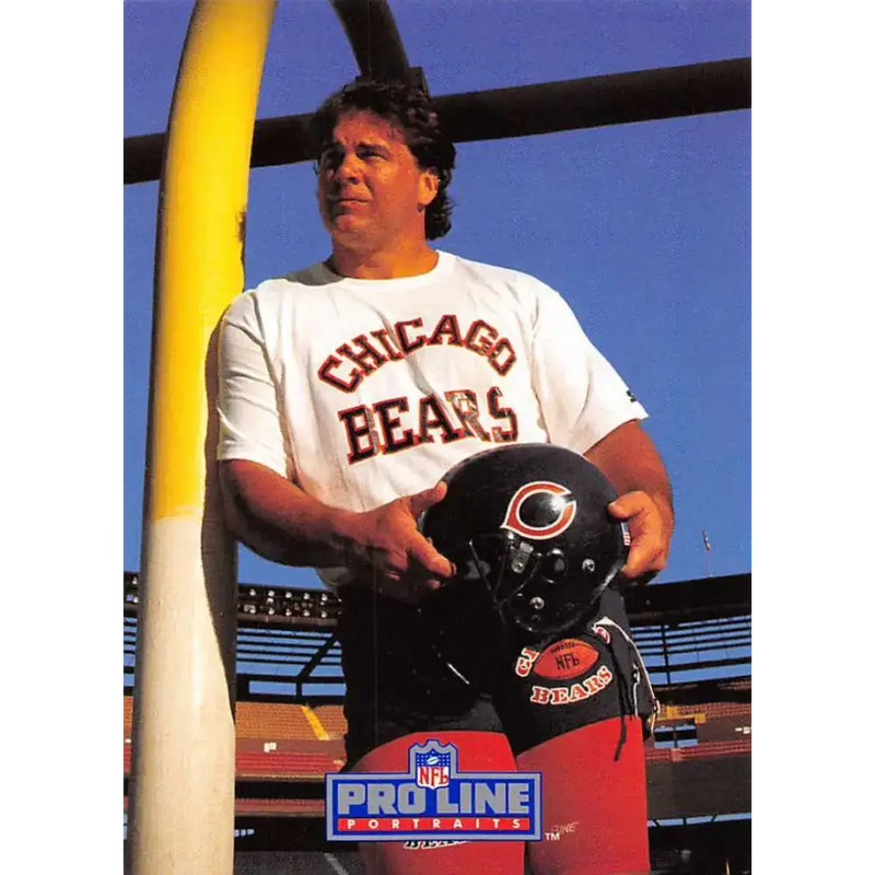1991 Pro Line Portraits #207 Jay Hilgenberg EX-NM Chicago Bears Football Card - Football Card Single