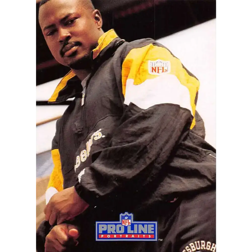 1991 Pro Line Portraits #211 David Little EX-NM Pittsburgh Steelers Football Card - Football Card Single