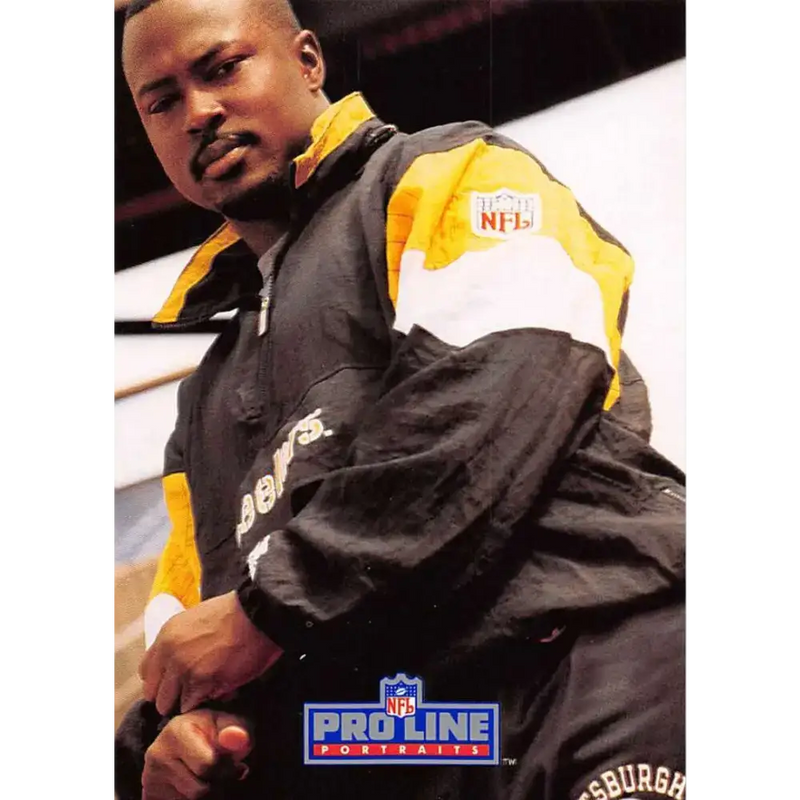 1991 Pro Line Portraits #211 David Little EX-NM Pittsburgh Steelers Football Card - Football Card Single