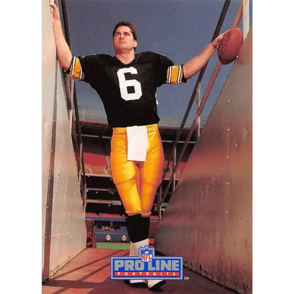 1991 Pro Line Portraits #221 Bubby Brister EX-NM Pittsburgh Steelers Football Card - Football Card Single