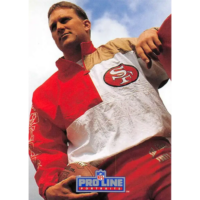 1991 Pro Line Portraits #223 Brent Jones EX-NM San Francisco 49ers Football Card - Football Card Single
