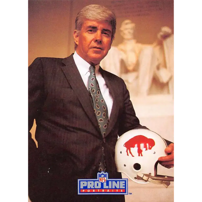 1991 Pro Line Portraits #225 Jack Kemp EX-NM Buffalo Bills Football Card - Football Card Single