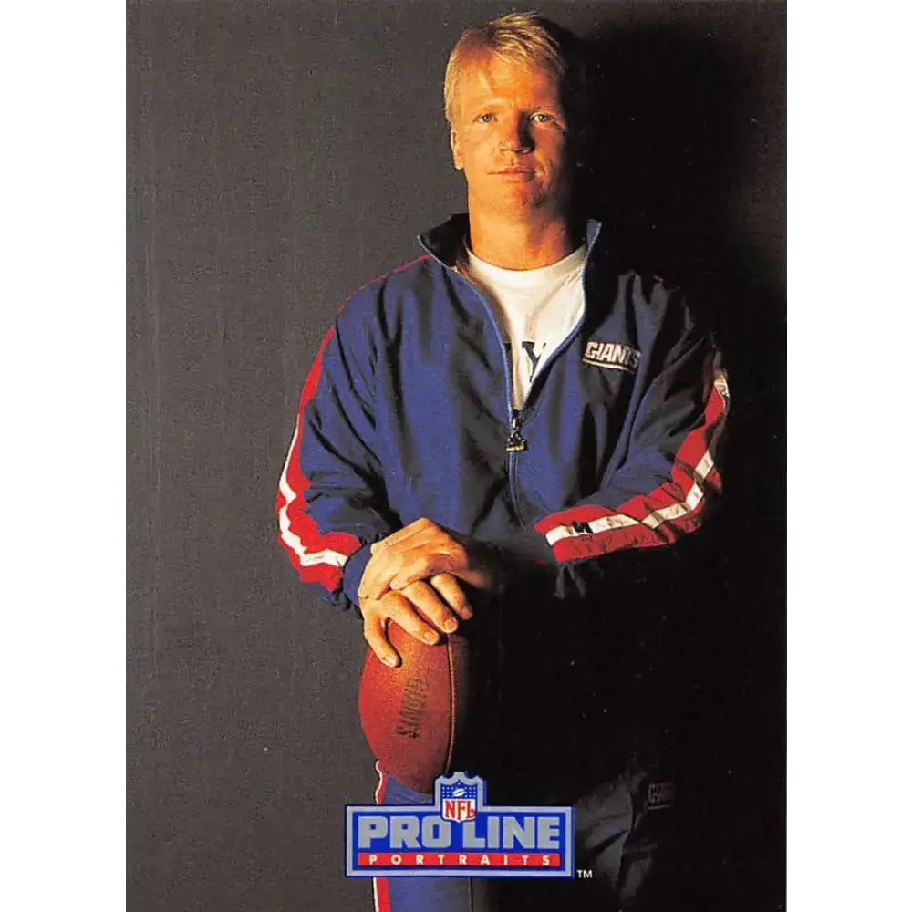 1991 Pro Line Portraits #227 Phil Simms EX-NM New York Giants Football Card - Football Card Single
