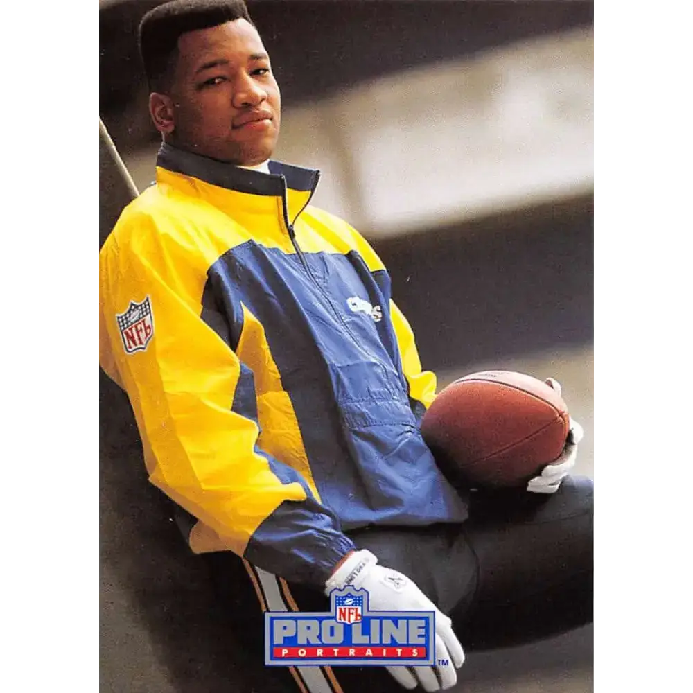 1991 Pro Line Portraits #23 Martin Bayless EX-NM San Diego Chargers Football Card - Football Card Single