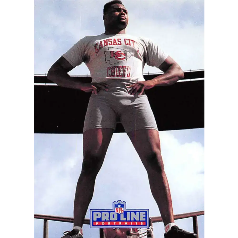 1991 Pro Line Portraits #236 Neil Smith EX-NM Kansas City Chiefs Football Card - Football Card Single