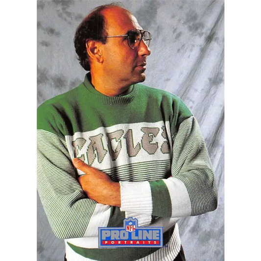 1991 Pro Line Portraits #237 Rich Kotite EX-NM Philadelphia Eagles Football Card - Football Card Single