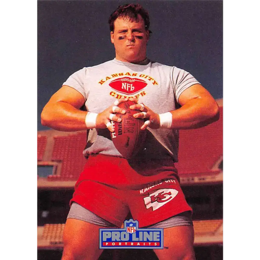 1991 Pro Line Portraits #239 Tim Grunhard EX-NM Kansas City Chiefs Football Card - Football Card Single