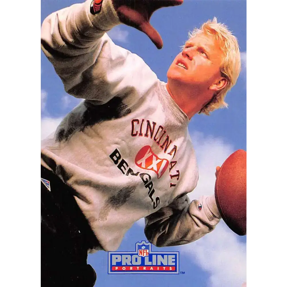 1991 Pro Line Portraits #250 Boomer Esiason EX-NM Cincinnati Bengals Football Card - Football Card Single