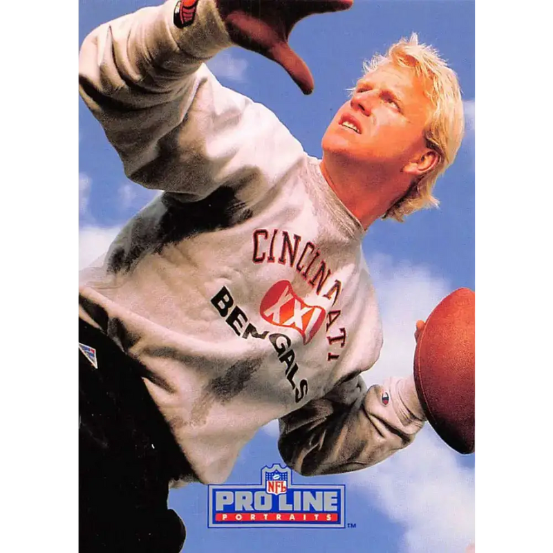 1991 Pro Line Portraits #250 Boomer Esiason EX-NM Cincinnati Bengals Football Card - Football Card Single