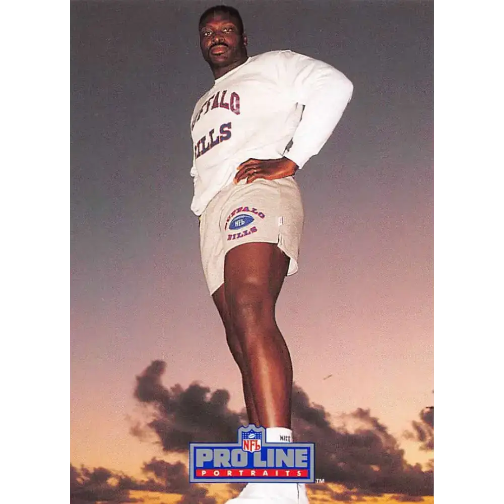 1991 Pro Line Portraits #252 Bruce Smith EX-NM Buffalo Bills Football Card - Football Card Single