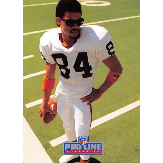 1991 Pro Line Portraits #253 Webster Slaughter EX-NM Cleveland Browns Football Card - Football Card Single