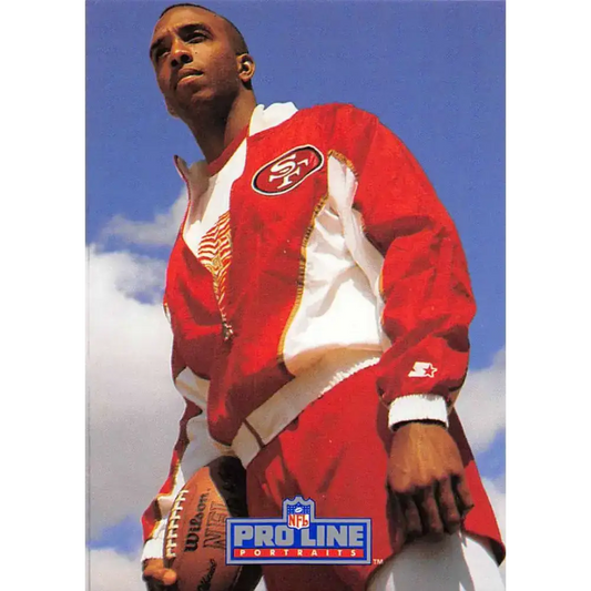 1991 Pro Line Portraits #254 Mike Sherrard EX-NM San Francisco 49ers Football Card - Football Card Single