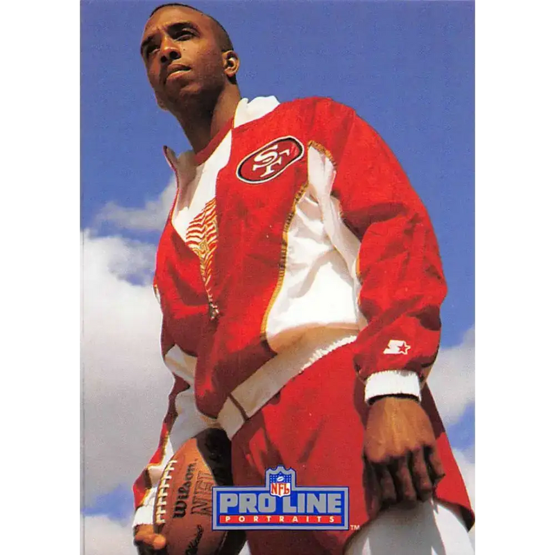 1991 Pro Line Portraits #254 Mike Sherrard EX-NM San Francisco 49ers Football Card - Football Card Single