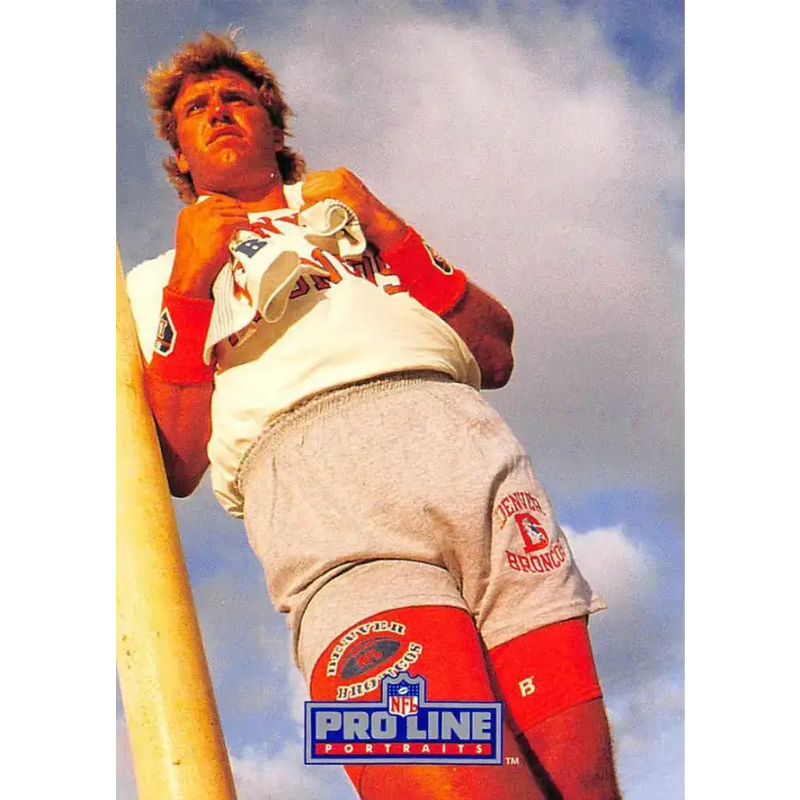 1991 Pro Line Portraits #257 John Elway EX-NM Denver Broncos Football Card - Football Card Single