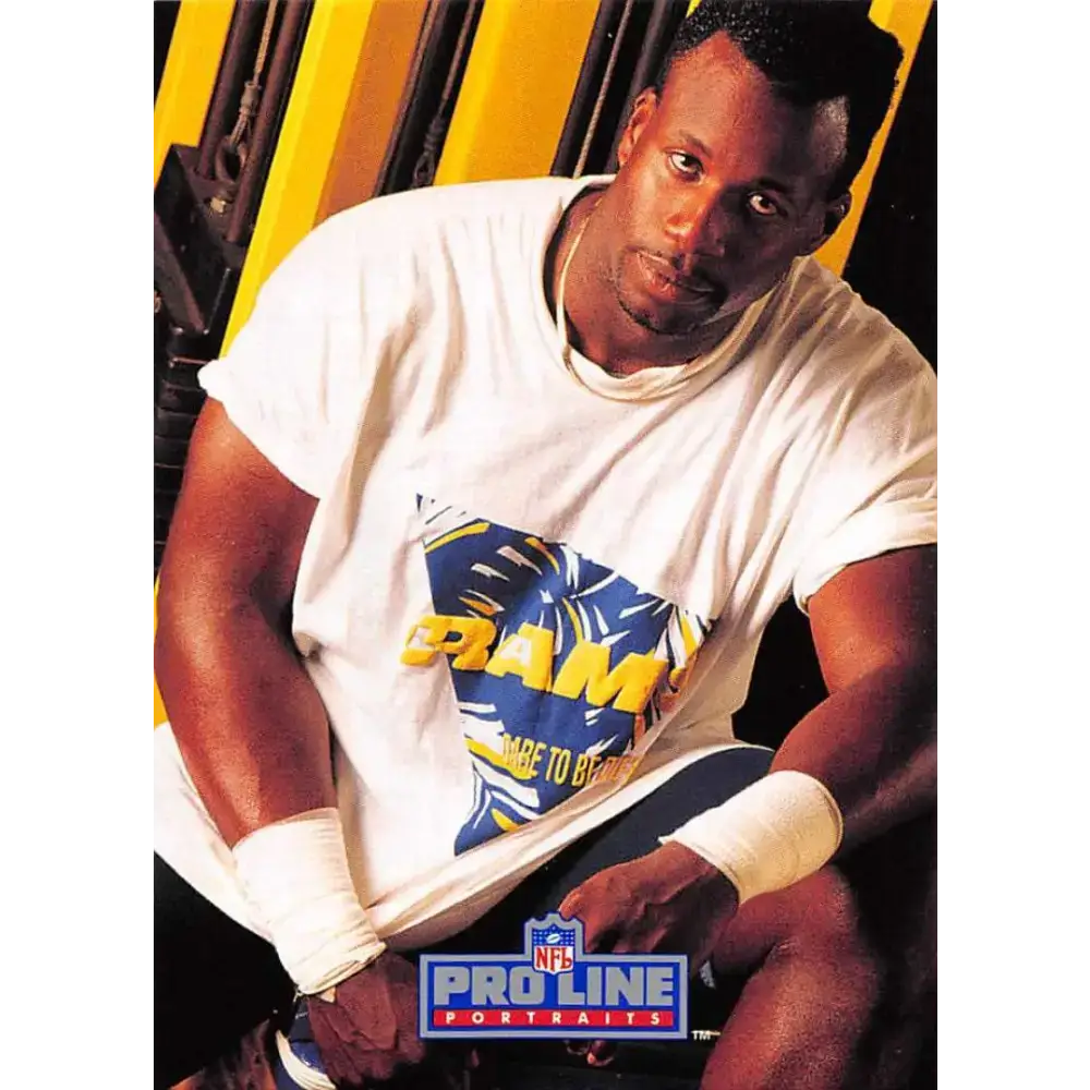 1991 Pro Line Portraits #263 Marcus Dupree EX-NM Los Angeles Rams Football Card - Football Card Single
