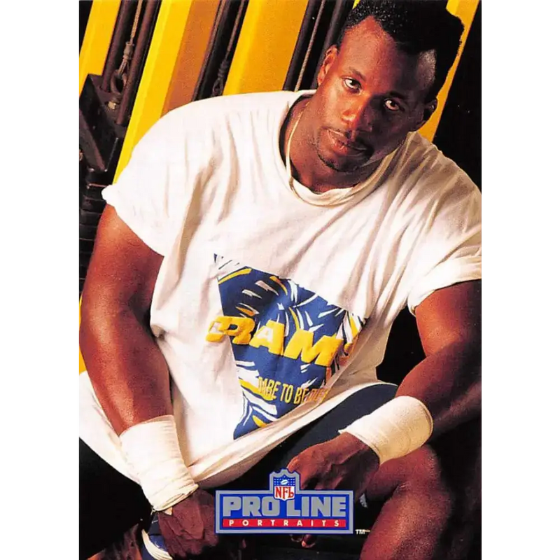 1991 Pro Line Portraits #263 Marcus Dupree EX-NM Los Angeles Rams Football Card - Football Card Single
