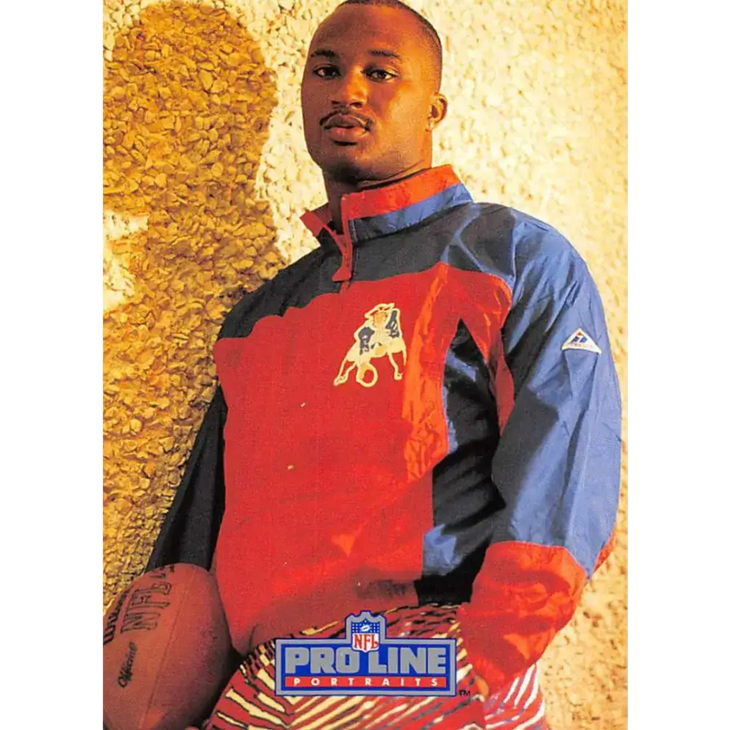 1991 Pro Line Portraits #264 Hart Lee Dykes EX-NM New England Patriots Football Card - Football Card Single