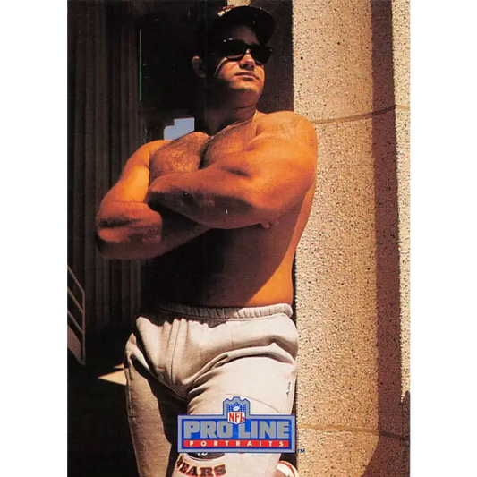 1991 Pro Line Portraits #274 Chris Zorich EX-NM RC Rookie Chicago Bears Football Card - Football Card Single