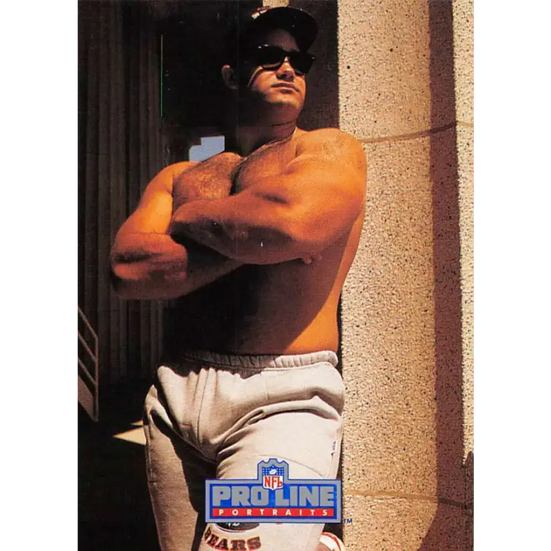 1991 Pro Line Portraits #274 Chris Zorich EX-NM RC Rookie Chicago Bears Football Card - Football Card Single