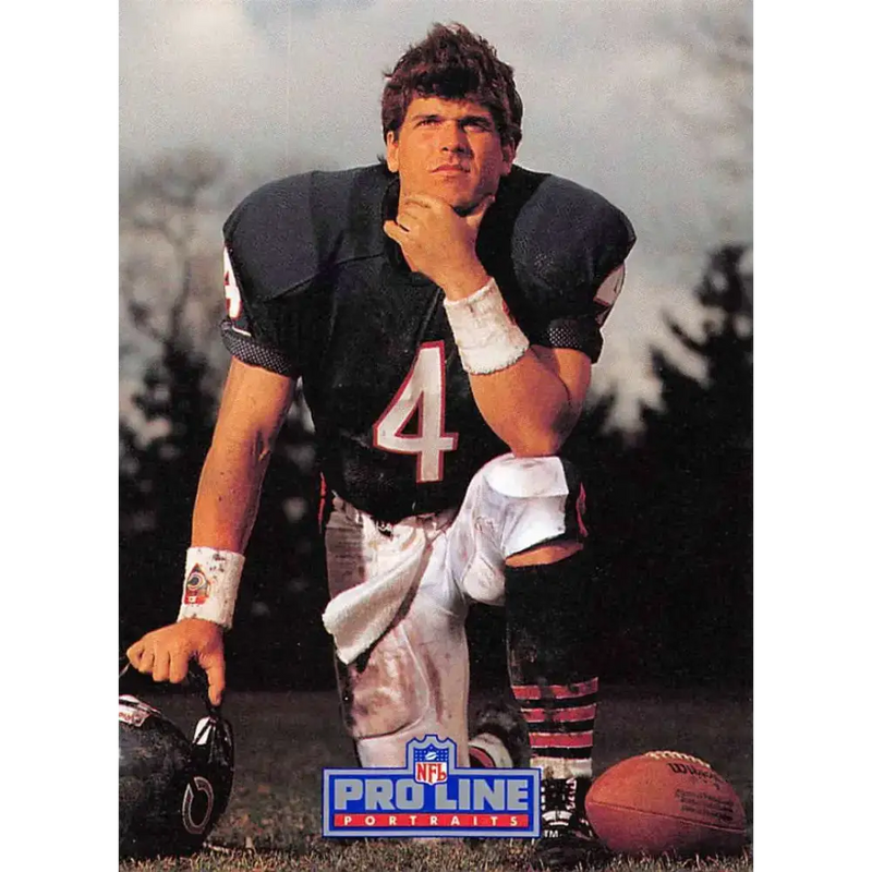 1991 Pro Line Portraits #278 Jim Harbaugh EX-NM Chicago Bears Football Card - Football Card Single