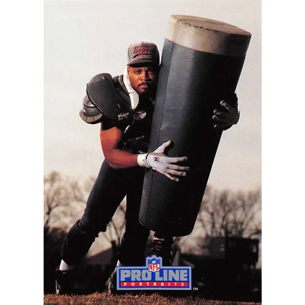 1991 Pro Line Portraits #279 John Roper EX-NM Chicago Bears Football Card - Football Card Single