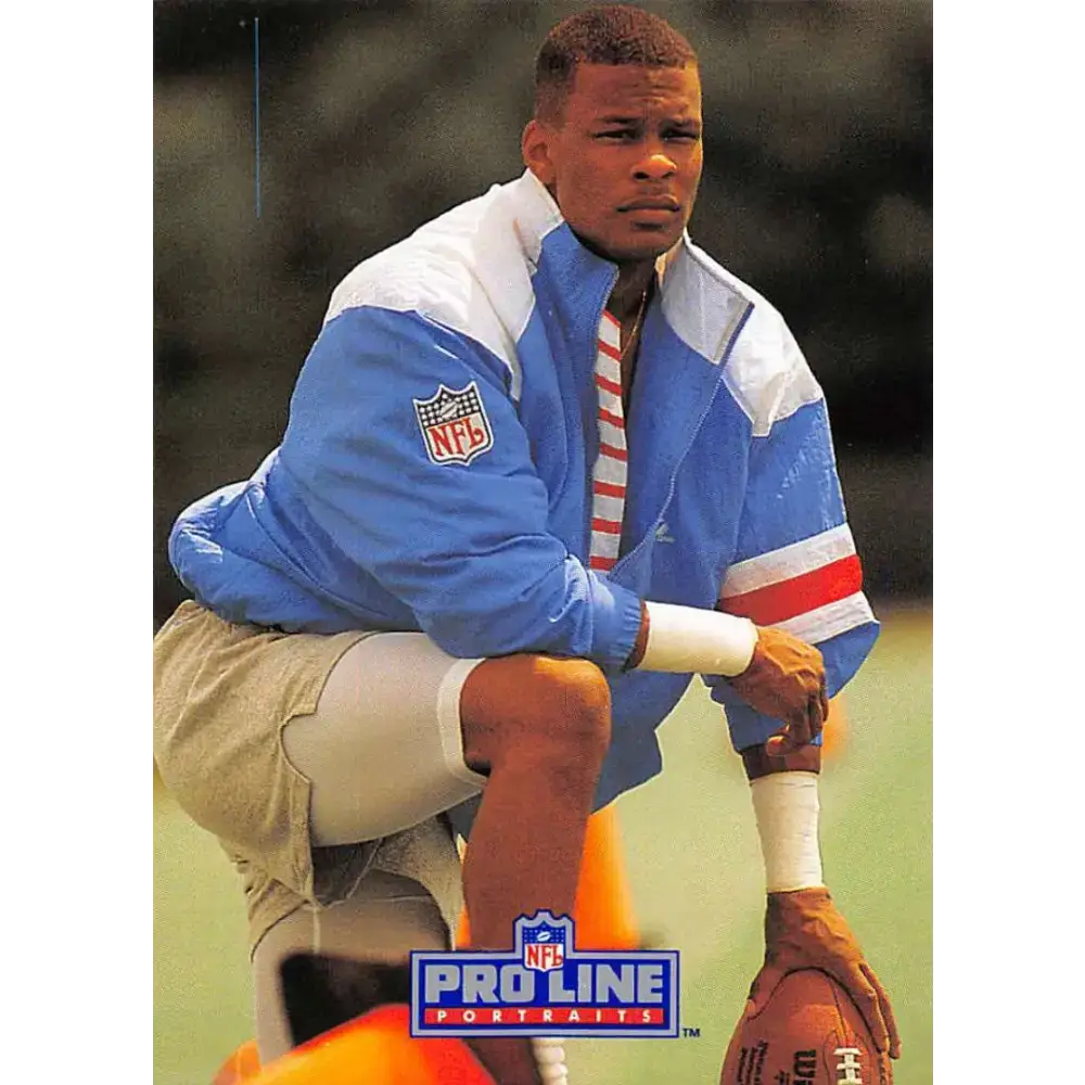 1991 Pro Line Portraits #280 Mike Dumas EX-NM RC Rookie Houston Oilers Football Card - Football Card Single