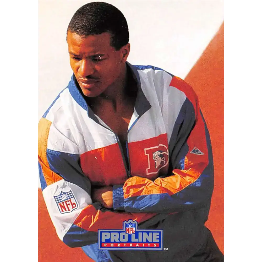 1991 Pro Line Portraits #283 Steve Atwater EX-NM Denver Broncos Football Card - Football Card Single
