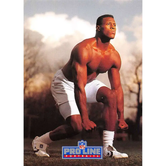 1991 Pro Line Portraits #284 Michael Cofer EX-NM Detroit Lions Football Card - Football Card Single