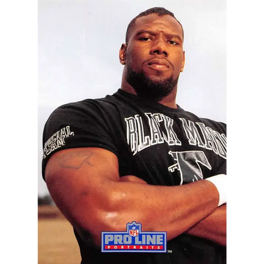 1991 Pro Line Portraits #285 Darion Conner EX-NM Atlanta Falcons Football Card - Football Card Single