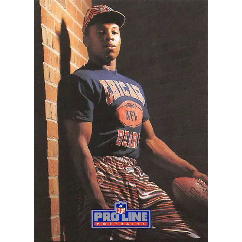 1991 Pro Line Portraits #287 Donnell Woolford EX-NM Chicago Bears Football Card - Football Card Single