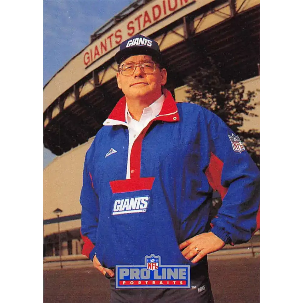1991 Pro Line Portraits #289 Ray Handley EX-NM RC Rookie New York Giants Football Card - Football Card Single