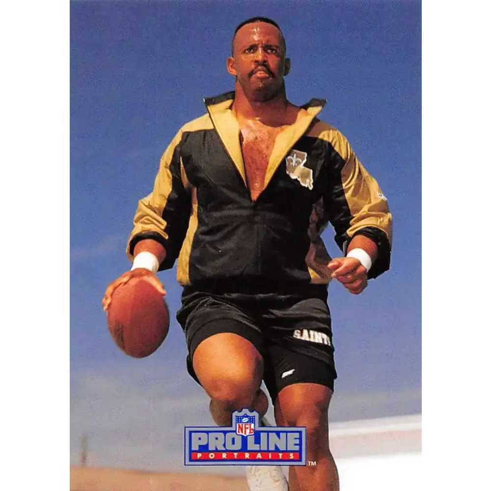 1991 Pro Line Portraits #292 Dalton Hilliard EX-NM New Orleans Saints Football Card - Football Card Single