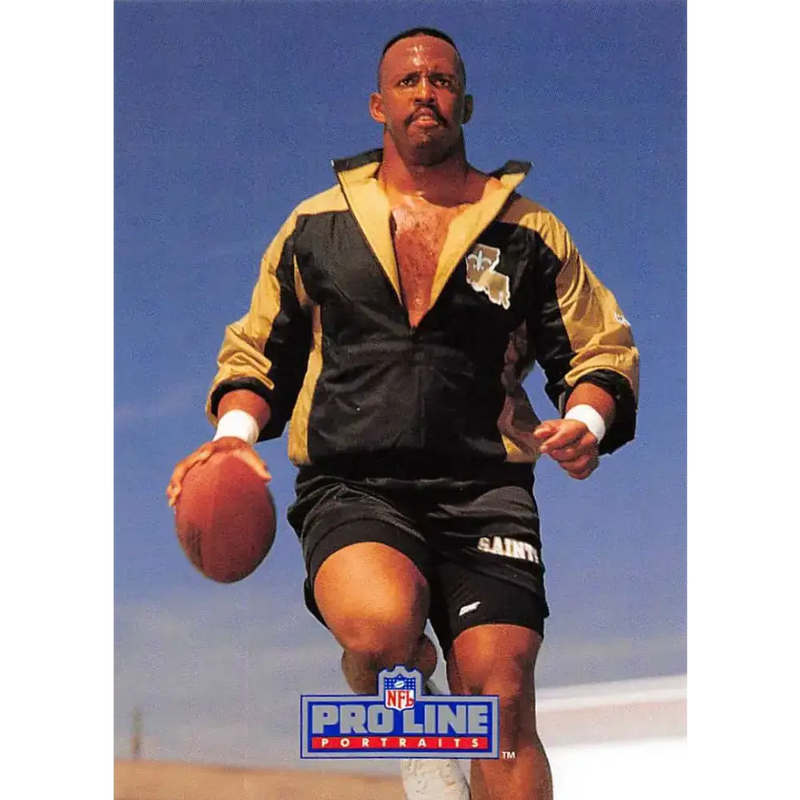 1991 Pro Line Portraits #292 Dalton Hilliard EX-NM New Orleans Saints Football Card - Football Card Single
