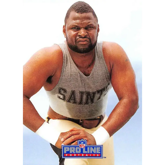 1991 Pro Line Portraits #293 Rickey Jackson EX-NM New Orleans Saints Football Card - Football Card Single