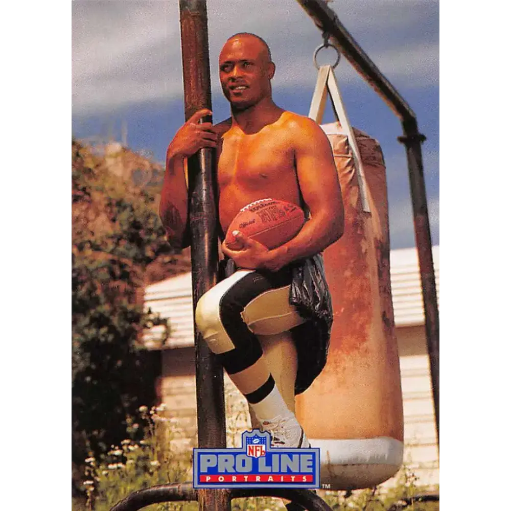 1991 Pro Line Portraits #295 Eric Martin EX-NM New Orleans Saints Football Card - Football Card Single